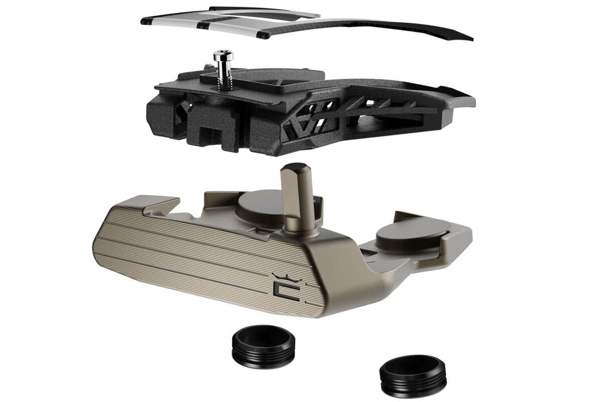 コブラ3DP TOURパターの内部ラティス構造と分解構成