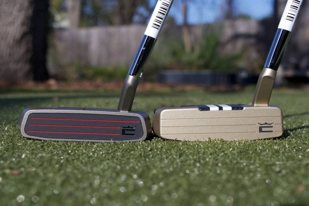 コブラMIMパターと3DP TOURパターのフェース構造比較