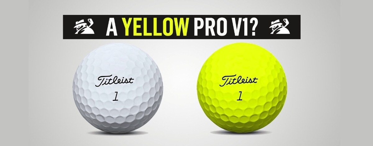 黄色い起爆剤 タイトリスト Pro V1 イエロー ボール