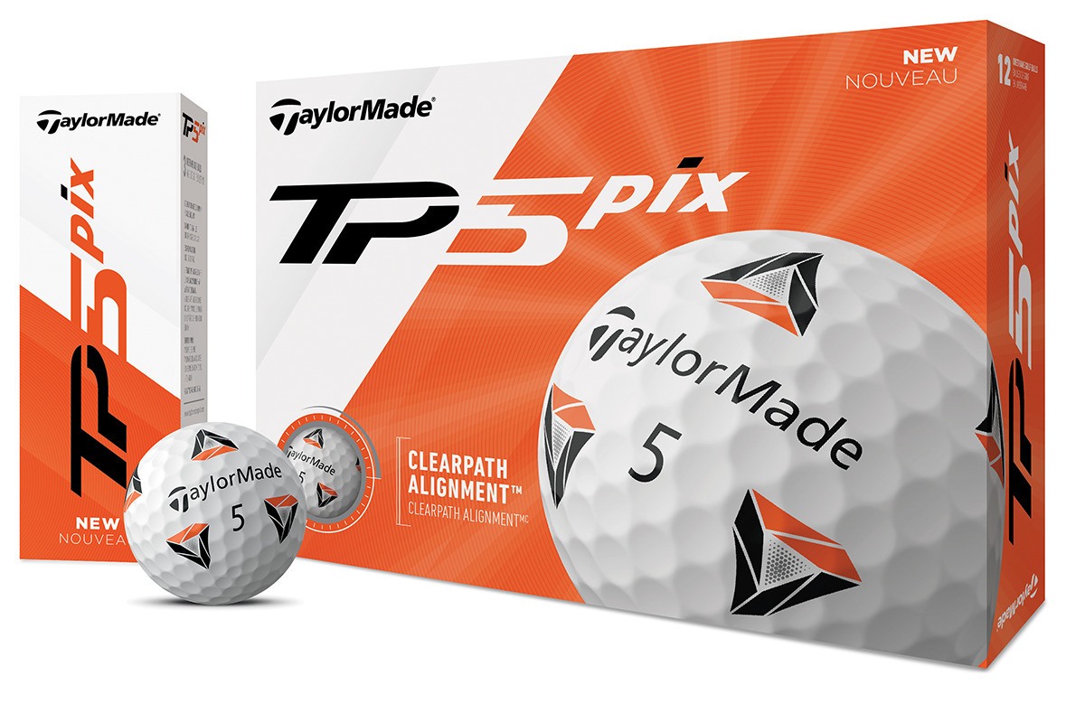テーラーメイド TP5 PIX（ピックス）とTP5X PIXボール（2020年モデル 