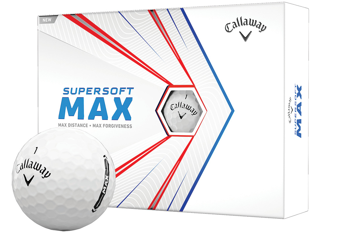 飛距離重視のゴルファー向けに設計 ～キャロウェイ「SUPERSOFT/SUPERSOFT MAX」ゴルフボール ～