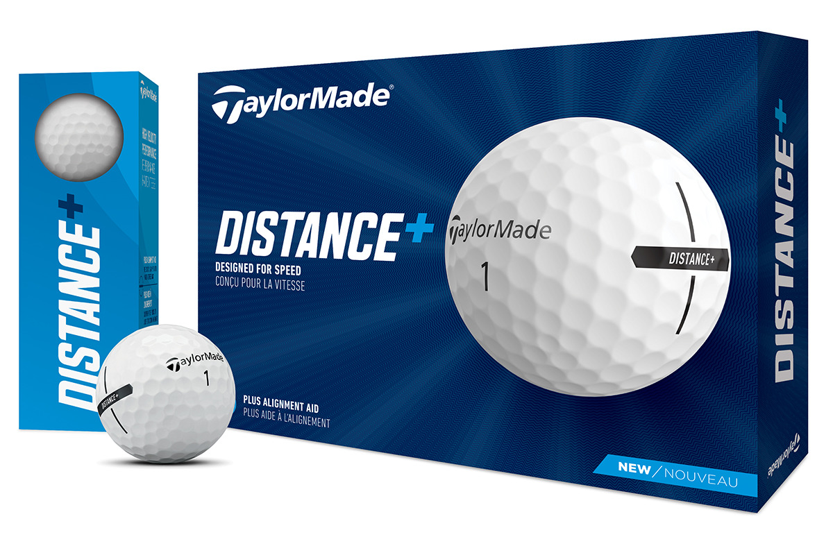 テーラーメイド,TaylorMade,DISTANCE+,ディスタンスプラス,ゴルフボール