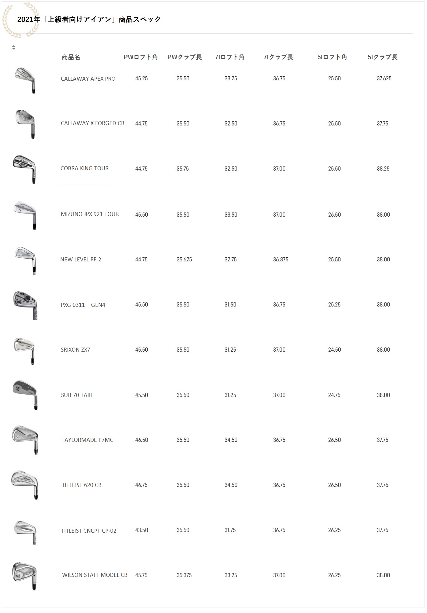 2021年,上級者向け,アイアン,ランキング,キャロウェイ,テーラーメイド,ミズノ,コブラ,タイトリスト,ゴルフクラブ,ゴルフ