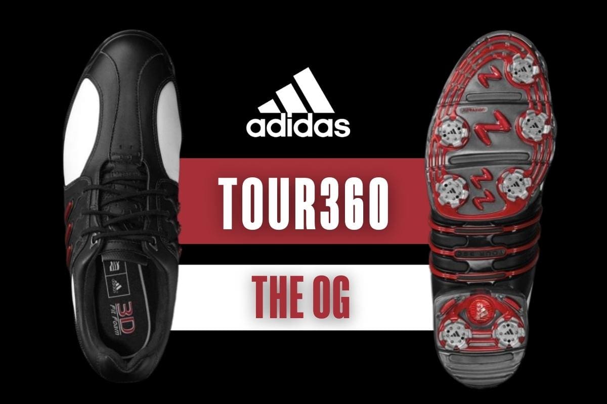 2022年,adidas,アディダス,TOUR360,ゴルフシューズ,ゴルフ,スパイク
