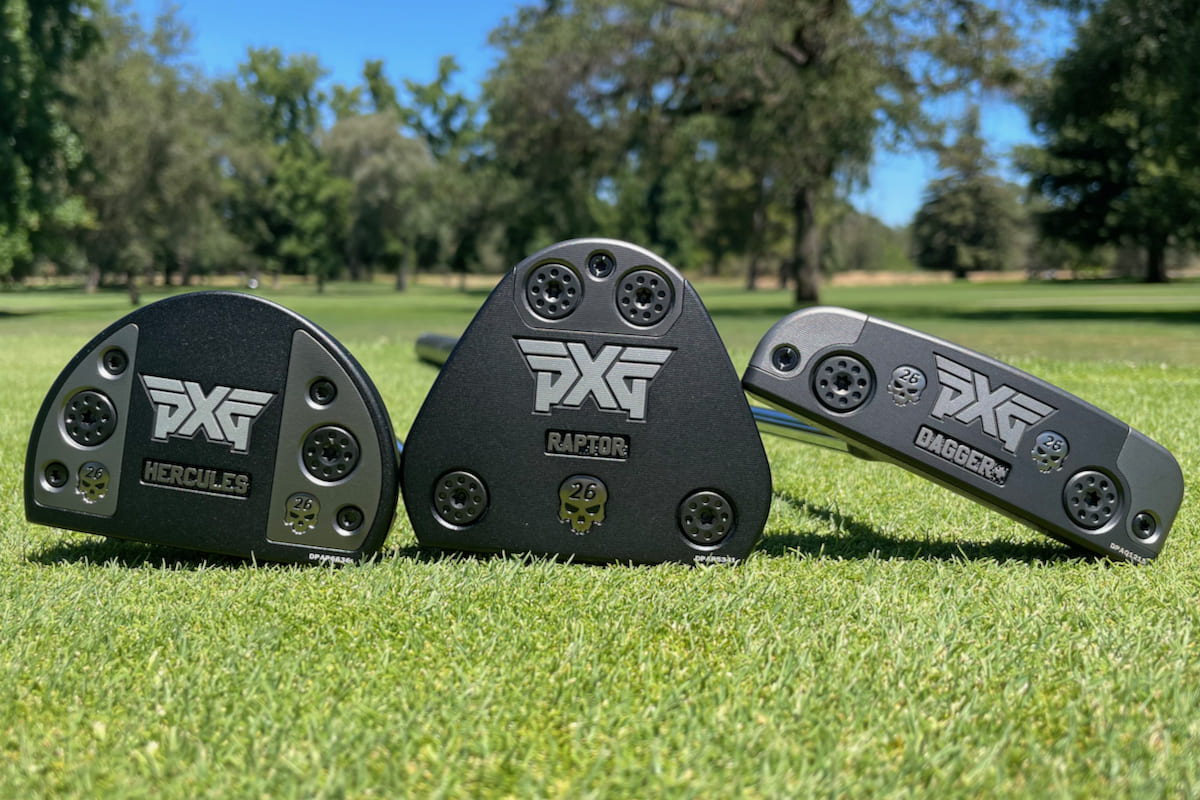 PXG,パターbattle_ready,dagger＋,hercules,raptor,ゴルフ,ゴルフクラブ