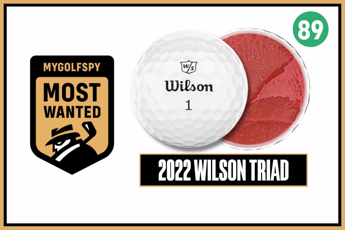 ウイルソン,ｗilson,triad,トライアド,ゴルフボール,ゴルフ,評価,2022年モデル