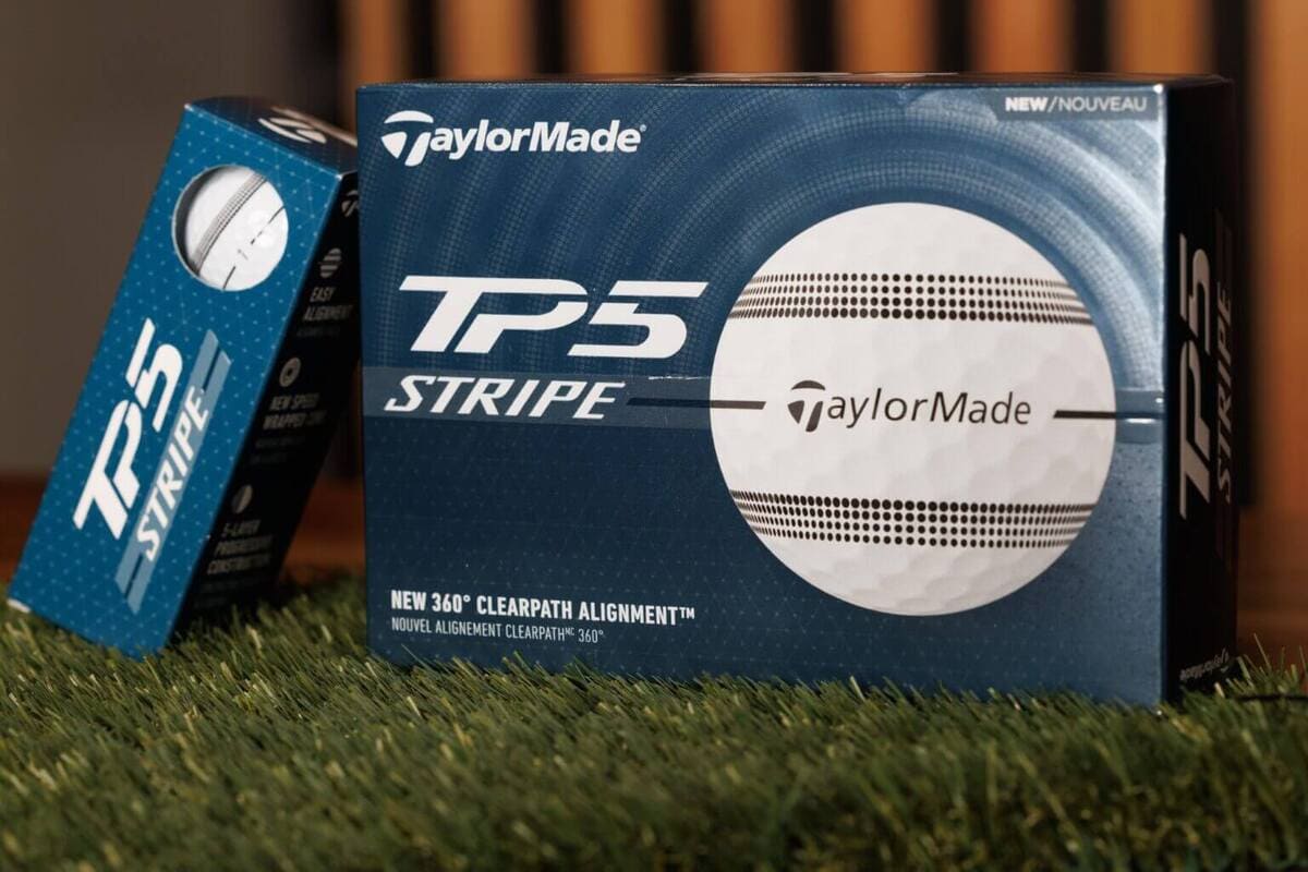 待望のテーラーメイド「TP5 / TP5x」ストライプゴルフボール発売！