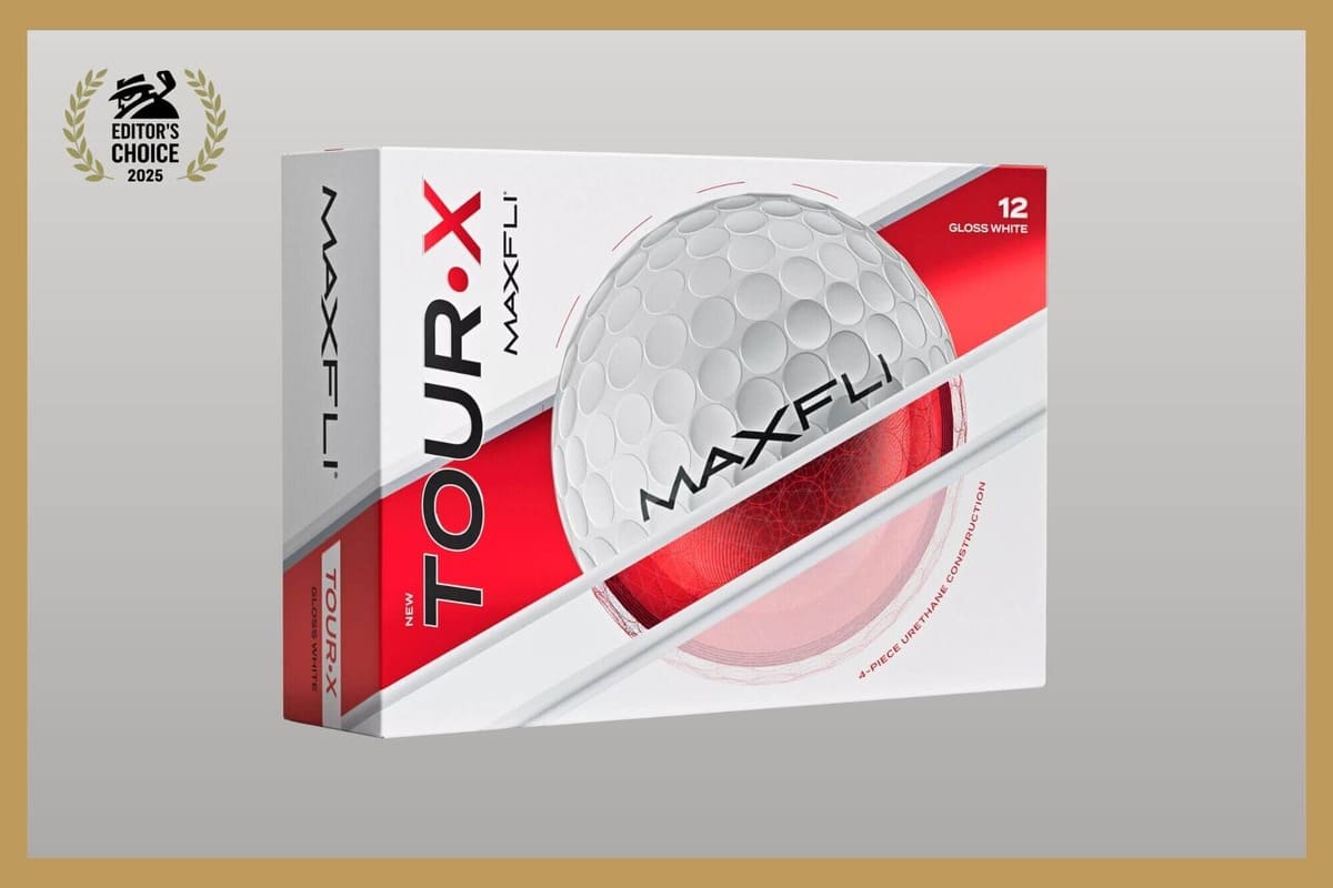Maxfli Tour X ゴルフボール 2025モデル 高弾道と優れたコントロール性能を持つツアーレベルボール