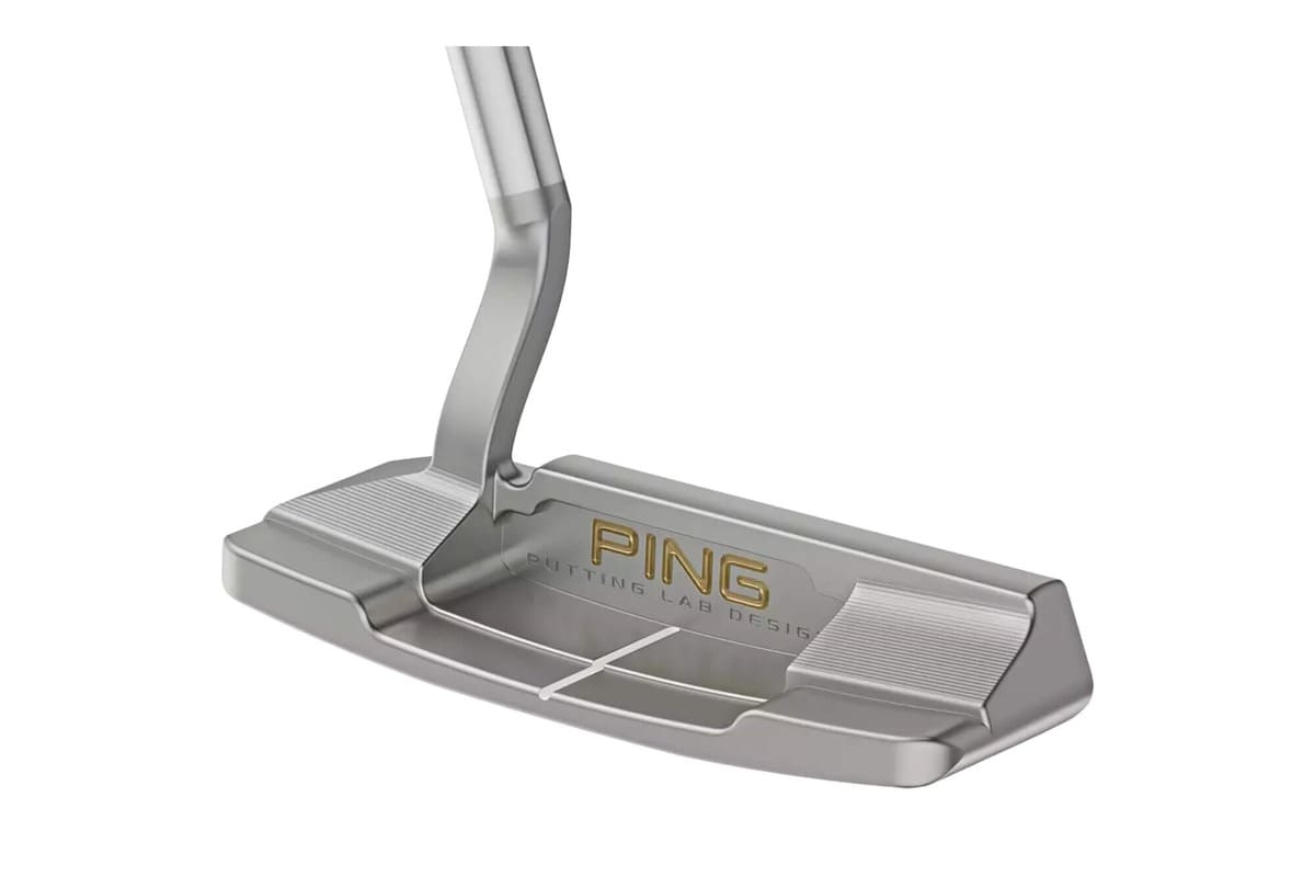 PING PLD Anser パターのシルバー仕上げモデル。精密ミルド加工による高い打感とフィードバック。
