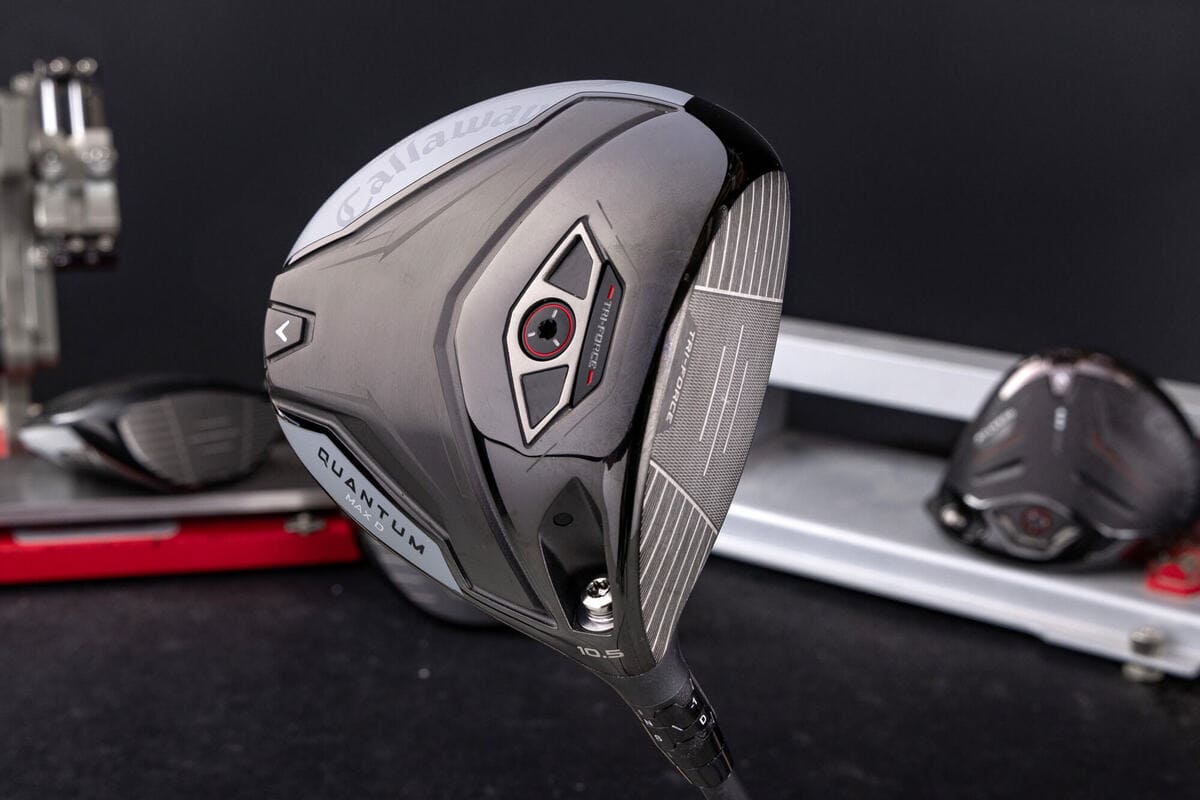 キャロウェイ「QUANTUM MAX」ドライバーのソール構造とTRI-FORCE配置