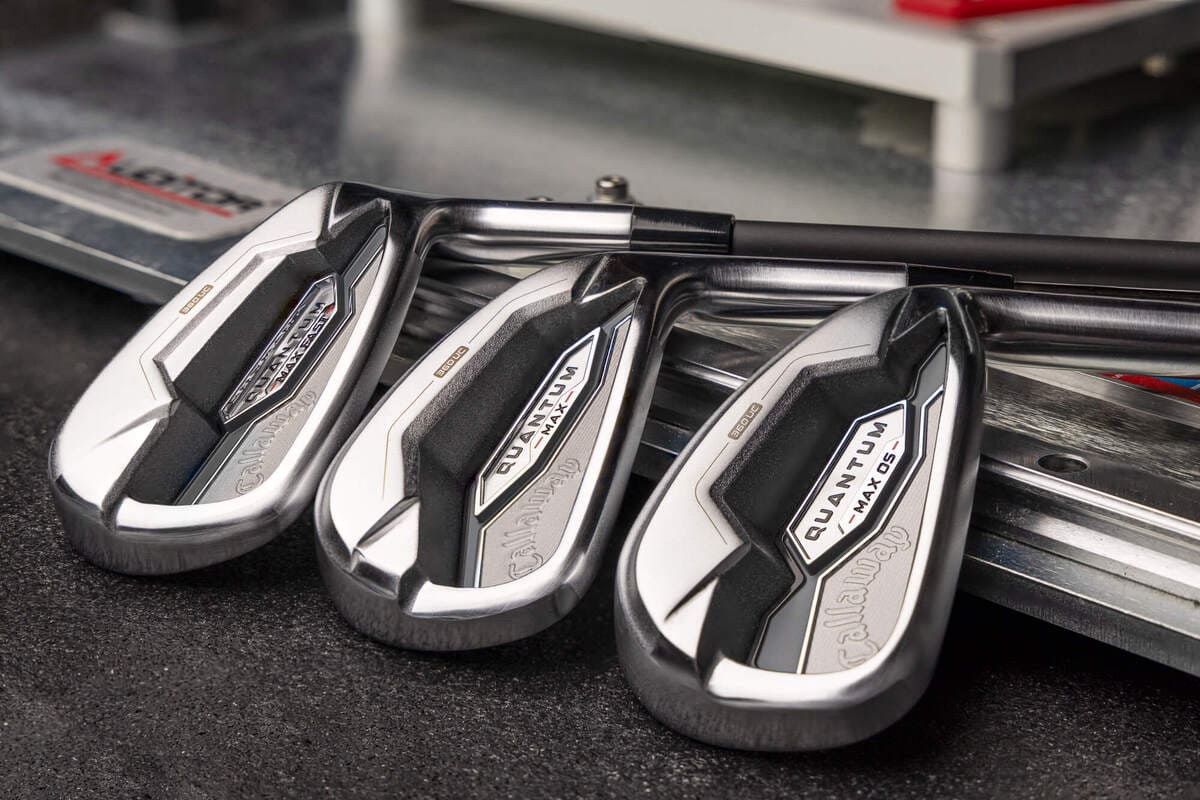 キャロウェイ「Quantum MAX FAST」アイアンのヘッド形状とバックデザイン