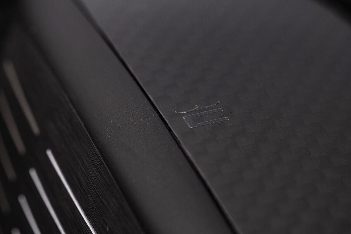 コブラゴルフ「KING TEC-MD」ミニドライバーのフェース拡大。ミニドライバーらしい打点エリアと溝形状