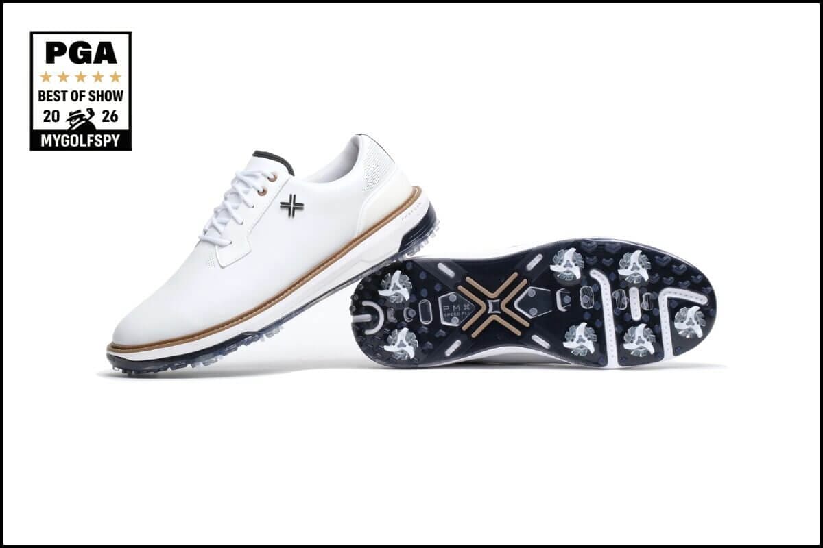 PGA Show 2026でMyGolfSpy Best of Showを受賞したKhalbnゴルフシューズのアウトソール構造