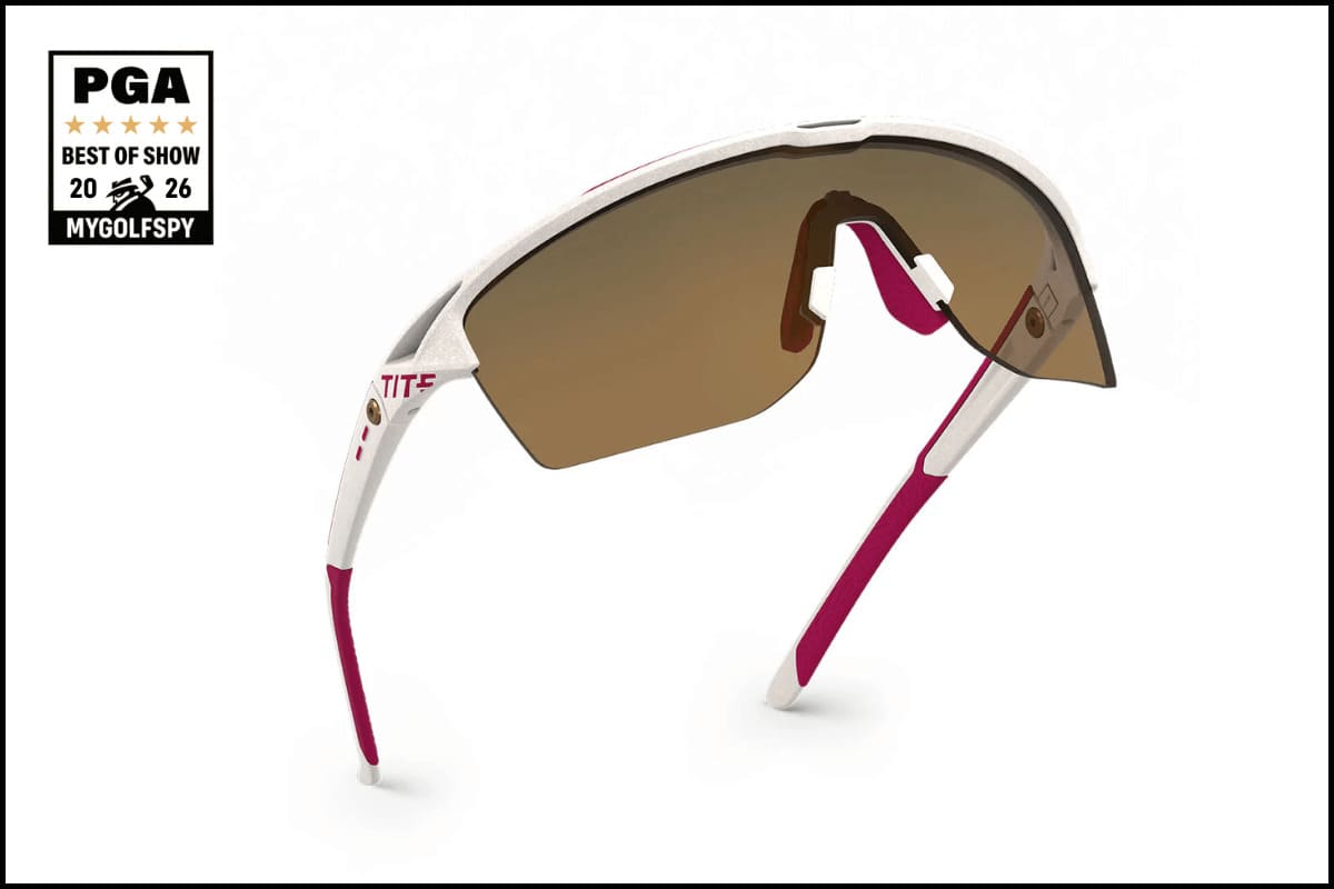 PGA Show 2026でBest of Showを受賞した、TITEの高視認性レンズを採用したゴルフ用サングラス
