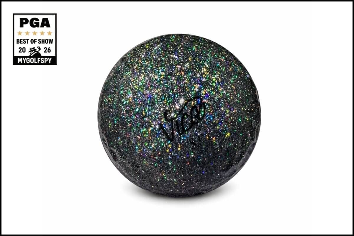 PGA Show 2026でBest of Showを受賞した、ラメ調デザインが特徴的な限定仕様ゴルフボール
