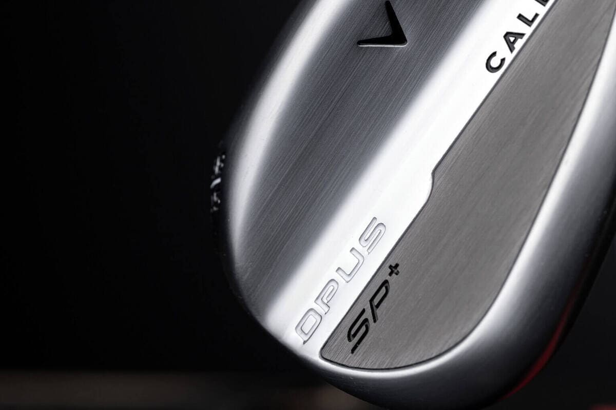 キャロウェイOpus SP+ウェッジのバックフェースと刻印デザイン