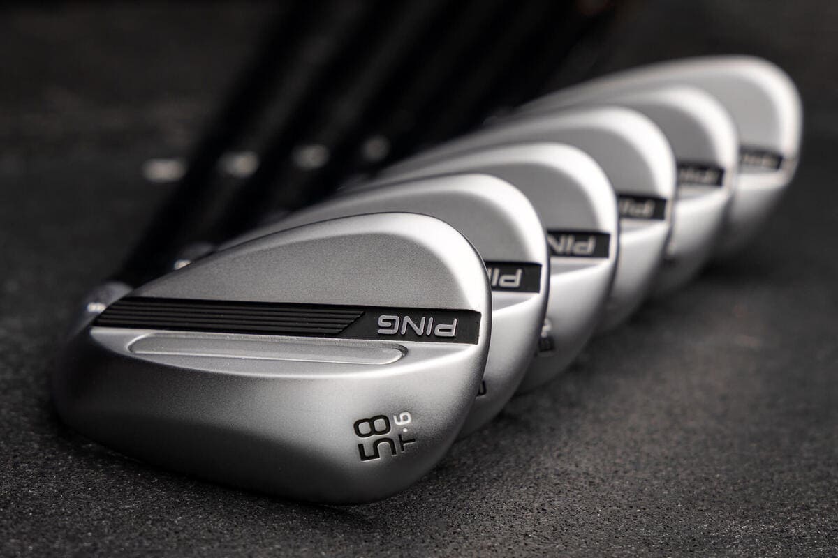 PING「S259」ウェッジのトップラインとフェースバランスが分かる構えた視点