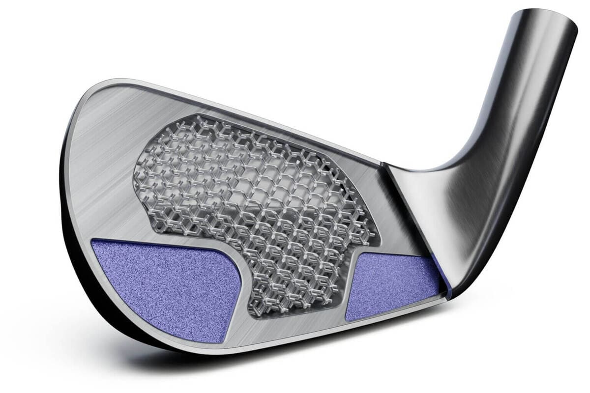 3Dプリント構造のゴルフアイアン内部設計