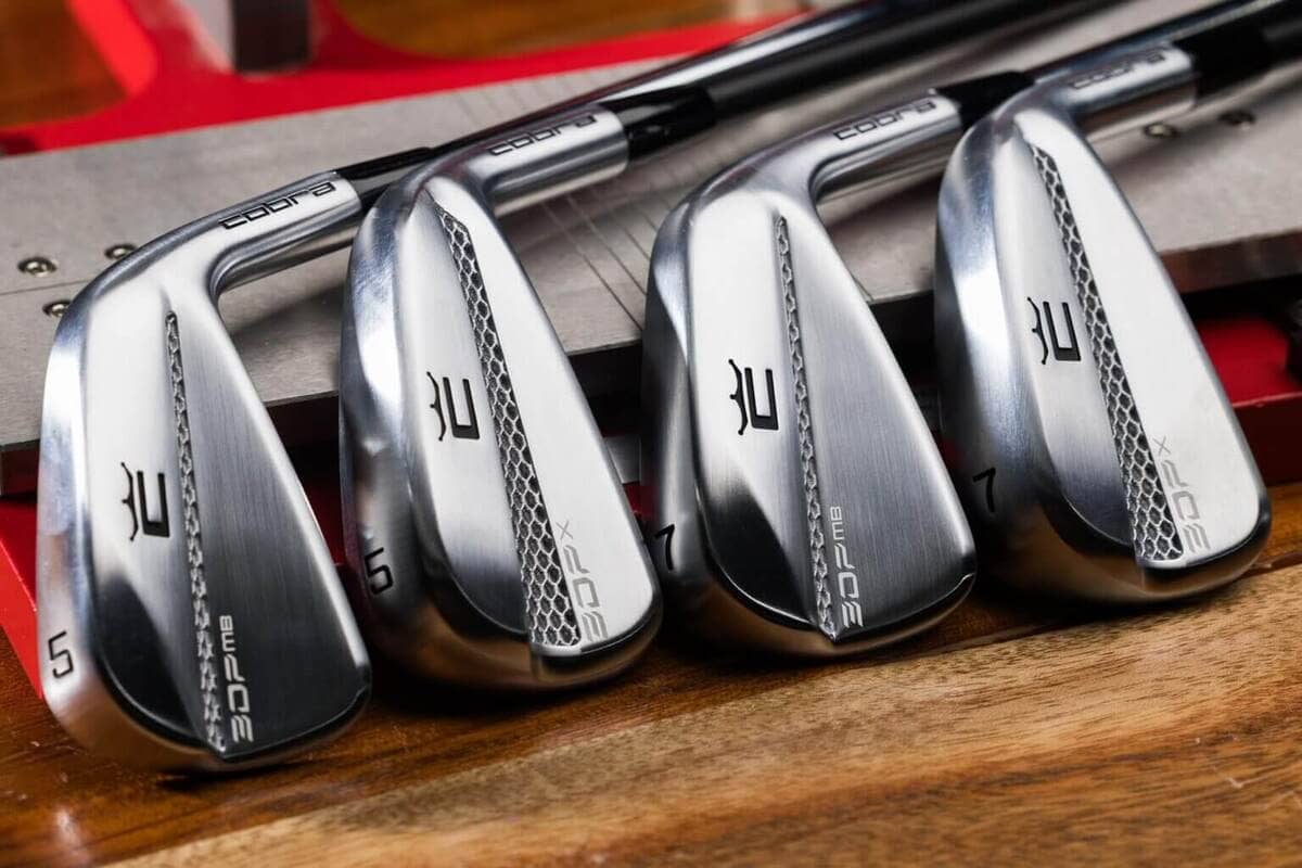 コブラ3Dプリントアイアンのフルセット構成