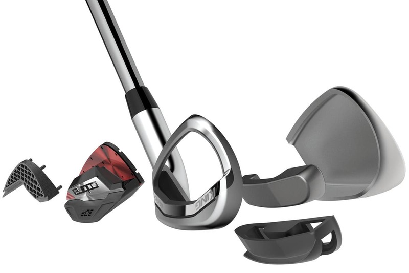 コブラKINGアイアンの内部構造を分解した設計図イメージ