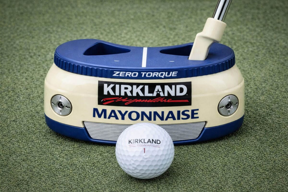 Kirklandゼロトルクパターの構えとボール位置