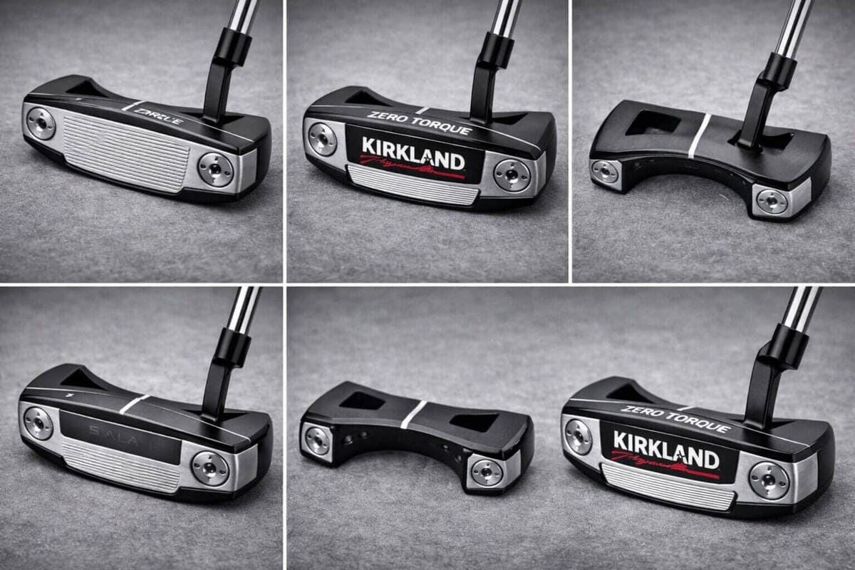 Kirklandゼロトルクパターのヘッド構造比較