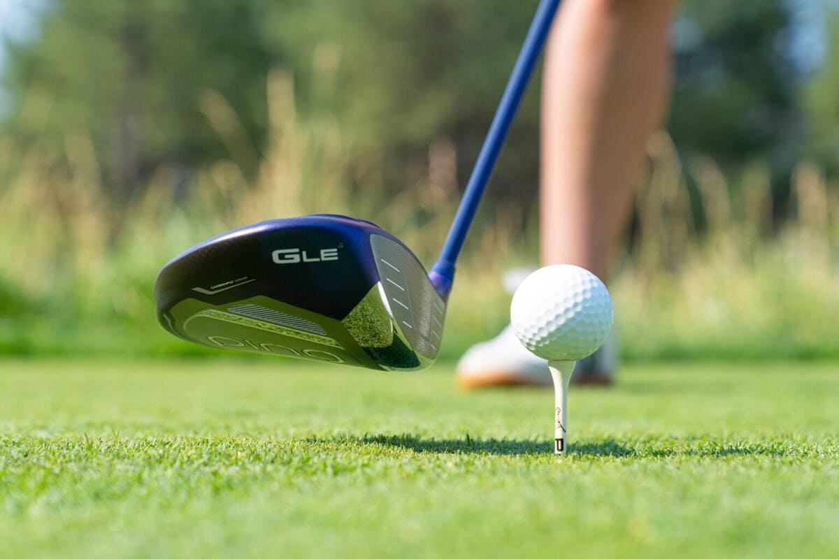 PING G LE4 レディースドライバーの打球シーン
