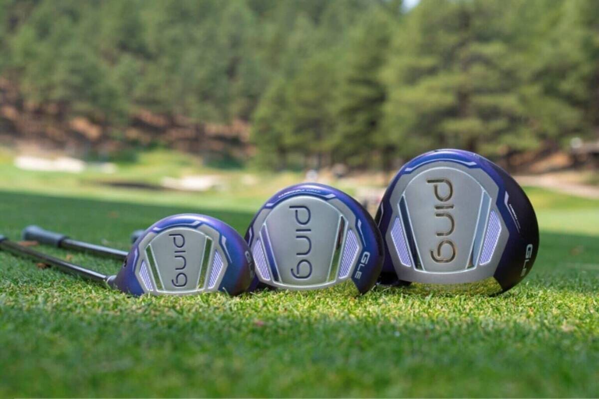 PING G LE4 レディースウッドのサイドビュー