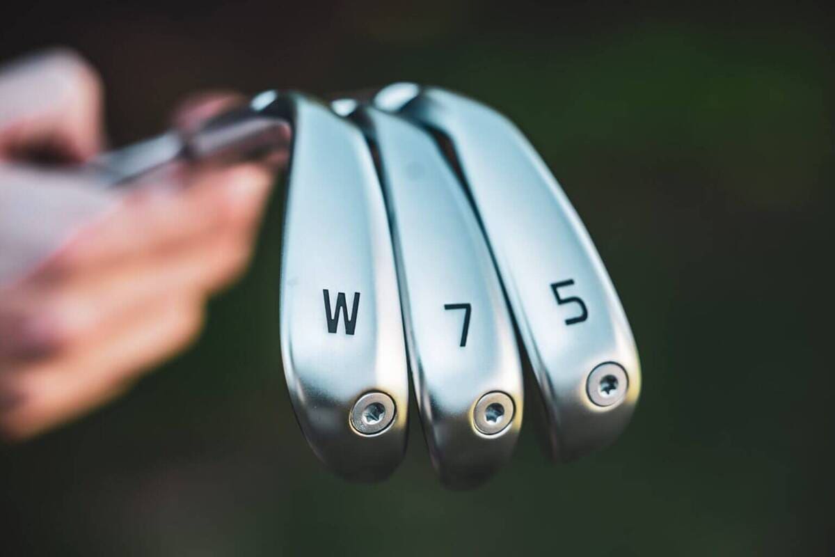 PING i540アイアンの番手別ヘッド形状とロフト比較