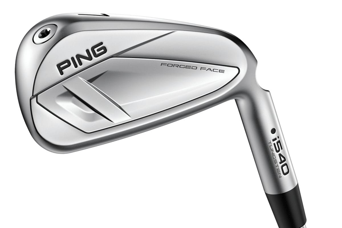 PING i540アイアンのフォージドフェースとヘッド形状