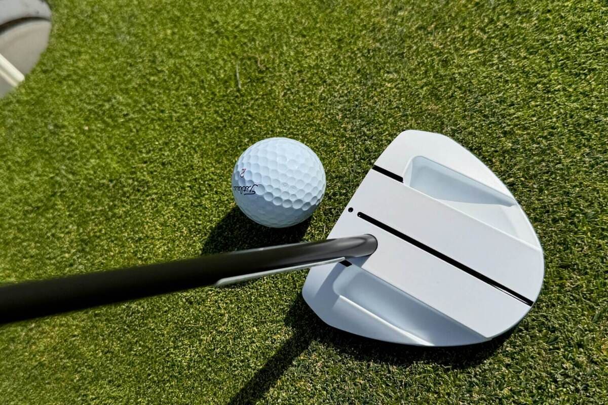 Pingパターのアドレス時のボールとアライメント