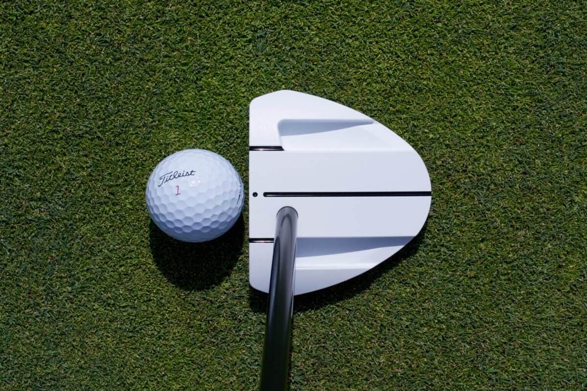 Pingパターとボールの上面アライメント