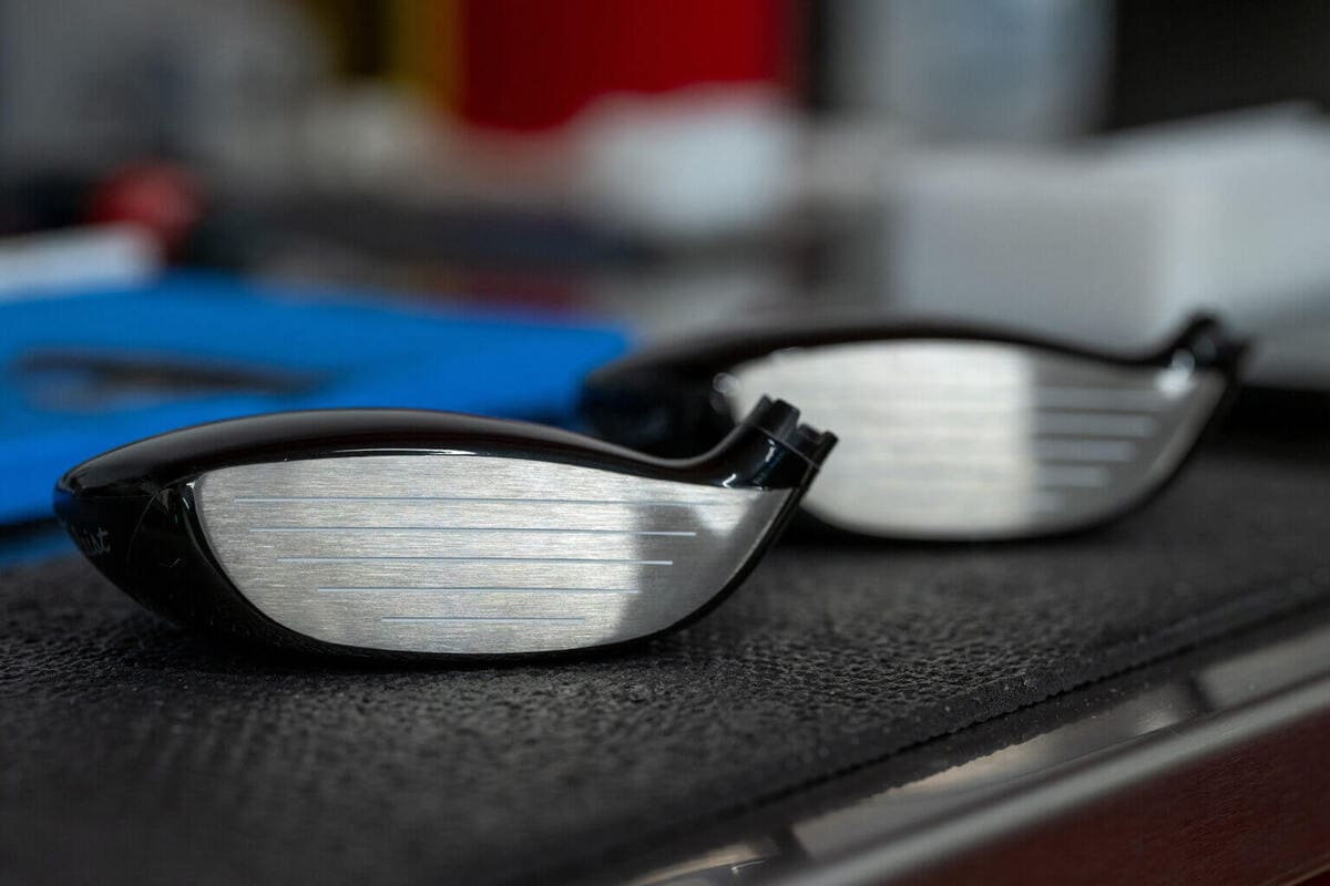 GTSフェアウェイウッドのフェース構造と打点