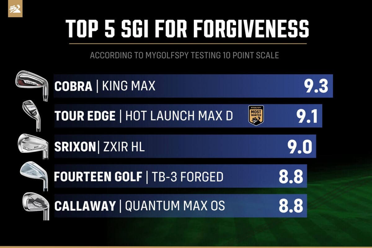 2026年初心者〜中級者向けアイアン寛容性ランキング