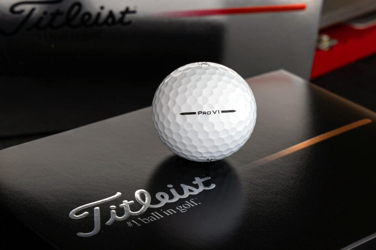 MyGolfSpyテストで使用されたPro V1ボール