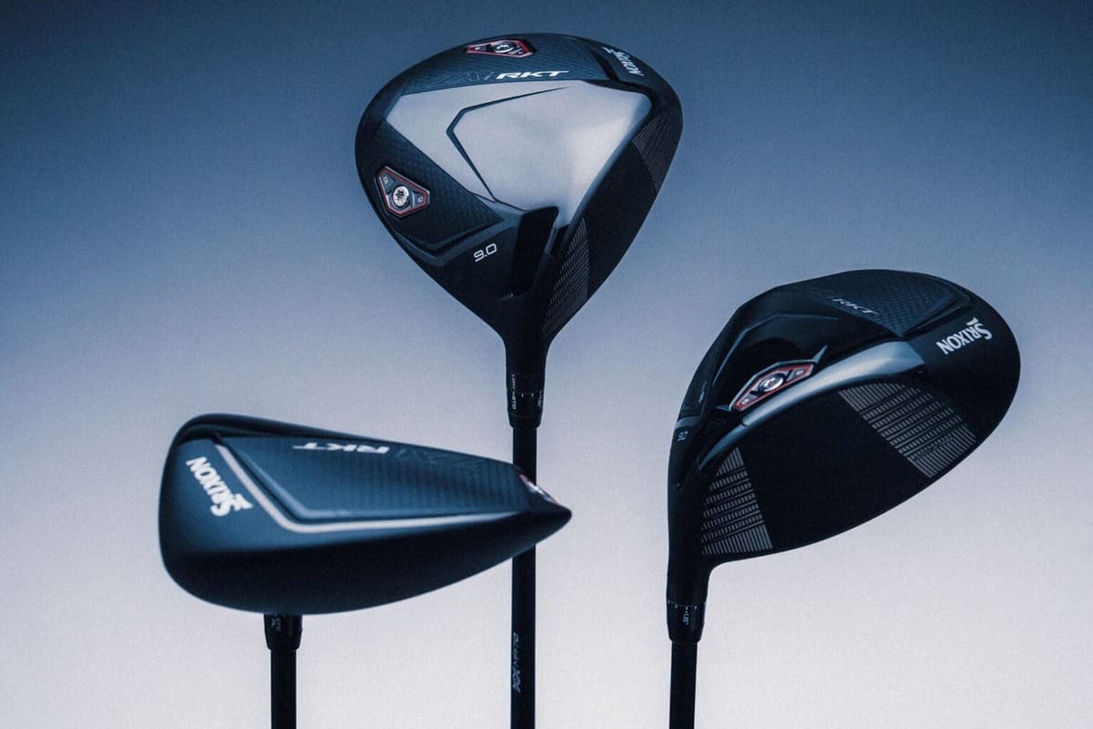 スリクソン ZXi RKTシリーズのドライバーヘッドを並べた製品写真