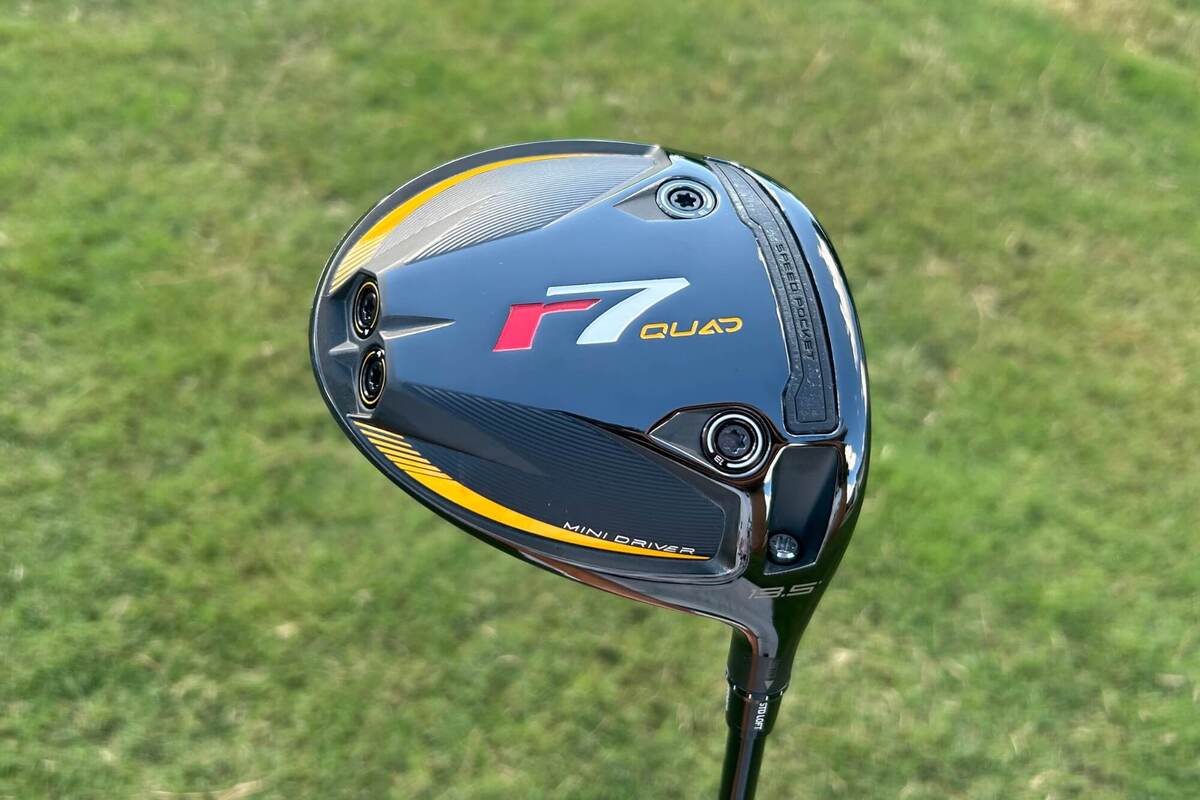 テーラーメイド「R7 Quad」ミニドライバーのソール